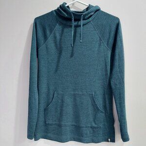 Smartwool Women's 100% Merino Thermal Drape Neck Hoodie, Women's XS